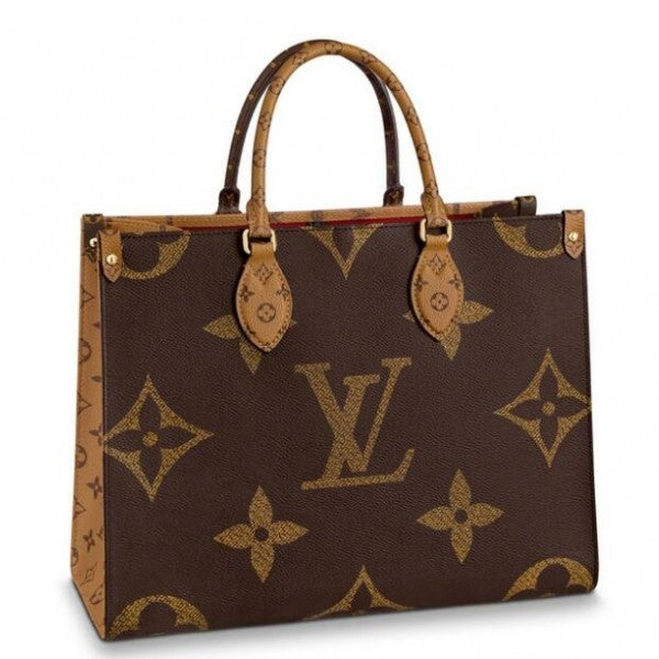 Louis Vuitton Onthego MM Bag Monogram Reverse M45039 - Coyze