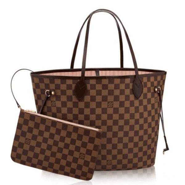 Louis Vuitton Neverfull MM Bag Damier Ebene N41603 - Coyze